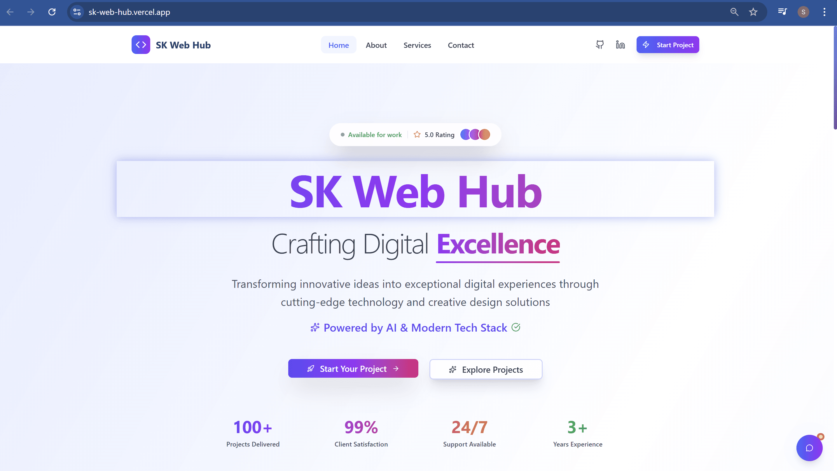 SK Web Hub